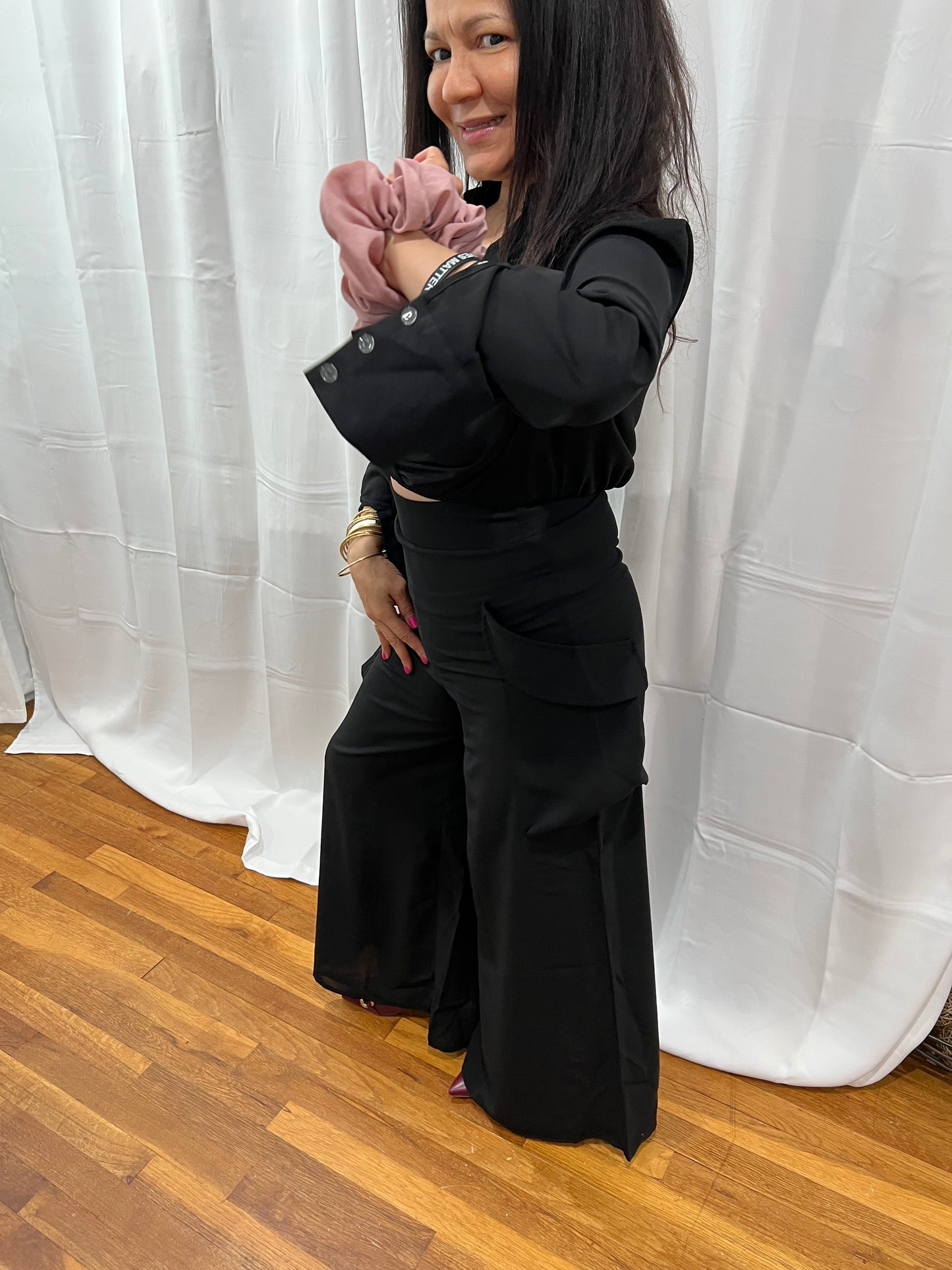 PANTS SETS ELEGANT PANTS SETS BEATIFUL AND LONG SLEEVE , SPRING, SUMMER, TRAVEL VERY LIGHT, FEEL CONFORTABLE AND ELEGANT