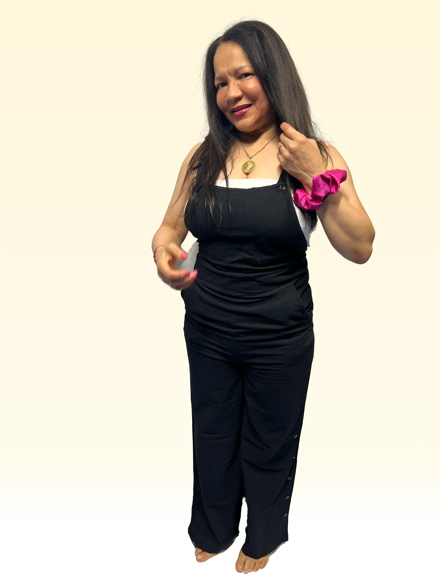 Cotton Overall Jumpsuit