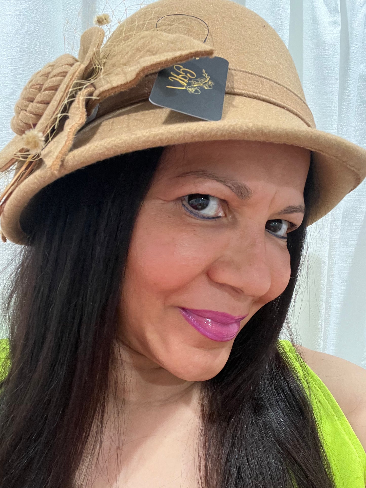 WOMEN HATS ELEGANT WOMEN'S HATS CLOCHE STYLE FLAPPER HATS. WOMEN'S HATS, WOOL AND ACRYLIC . INSPIRED BY THE ROARING 1920'S. ADD THIS SOPHISTICATED RETRO LOOK ! ACCESSORIES