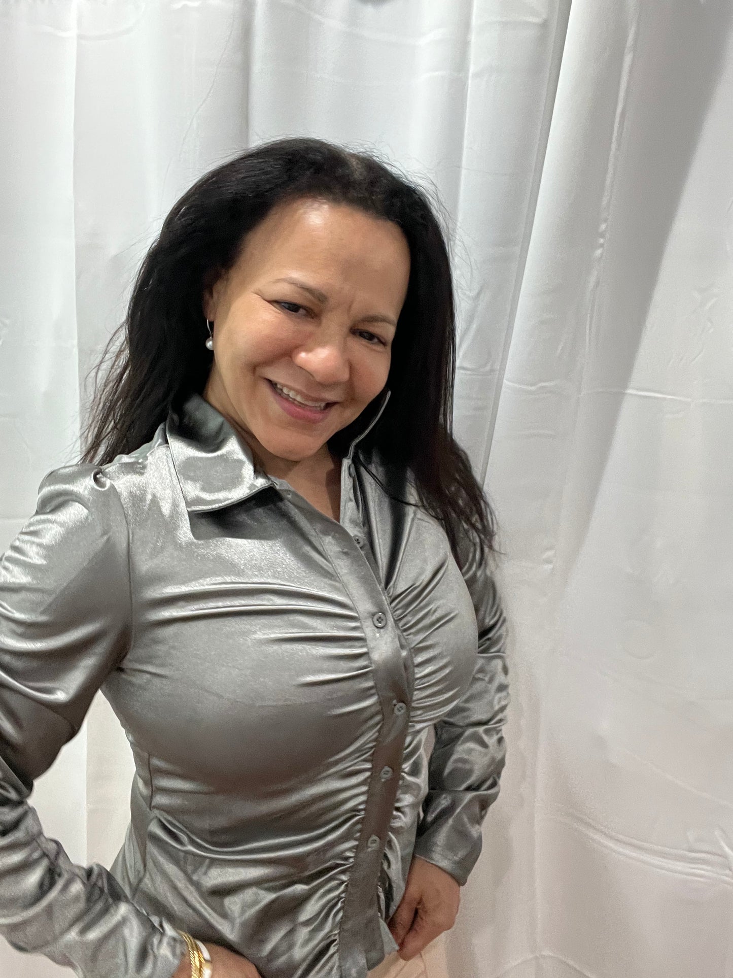 Elegant Long Sleeve Blouse for Effortless Chic Style