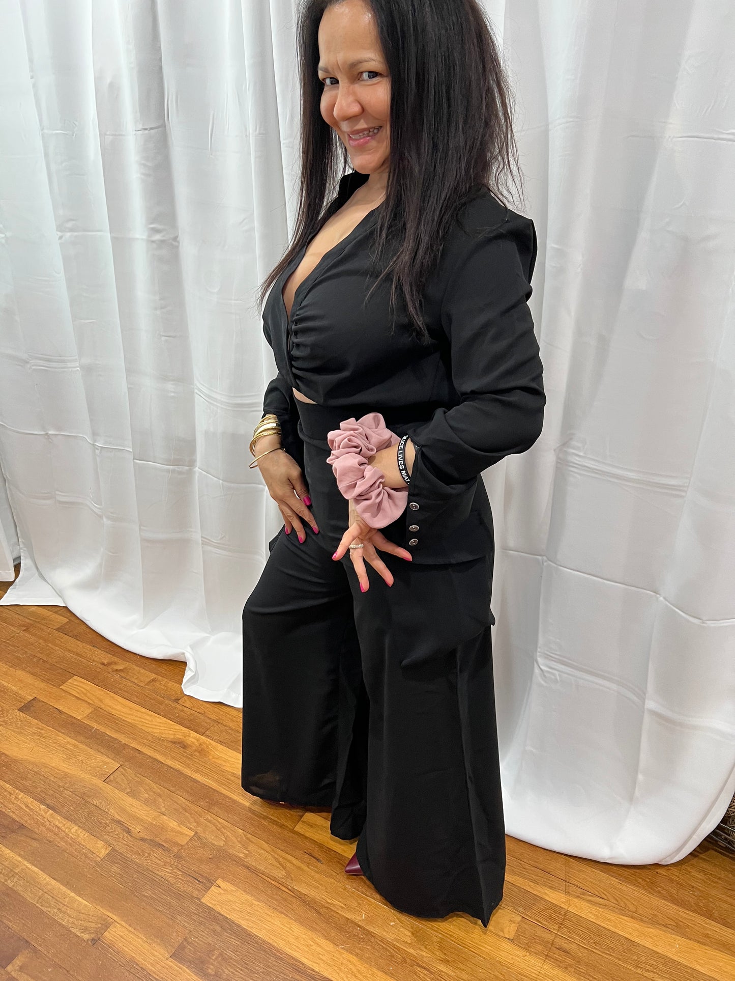 PANTS SETS ELEGANT PANTS SETS BEATIFUL AND LONG SLEEVE , SPRING, SUMMER, TRAVEL VERY LIGHT, FEEL CONFORTABLE AND ELEGANT