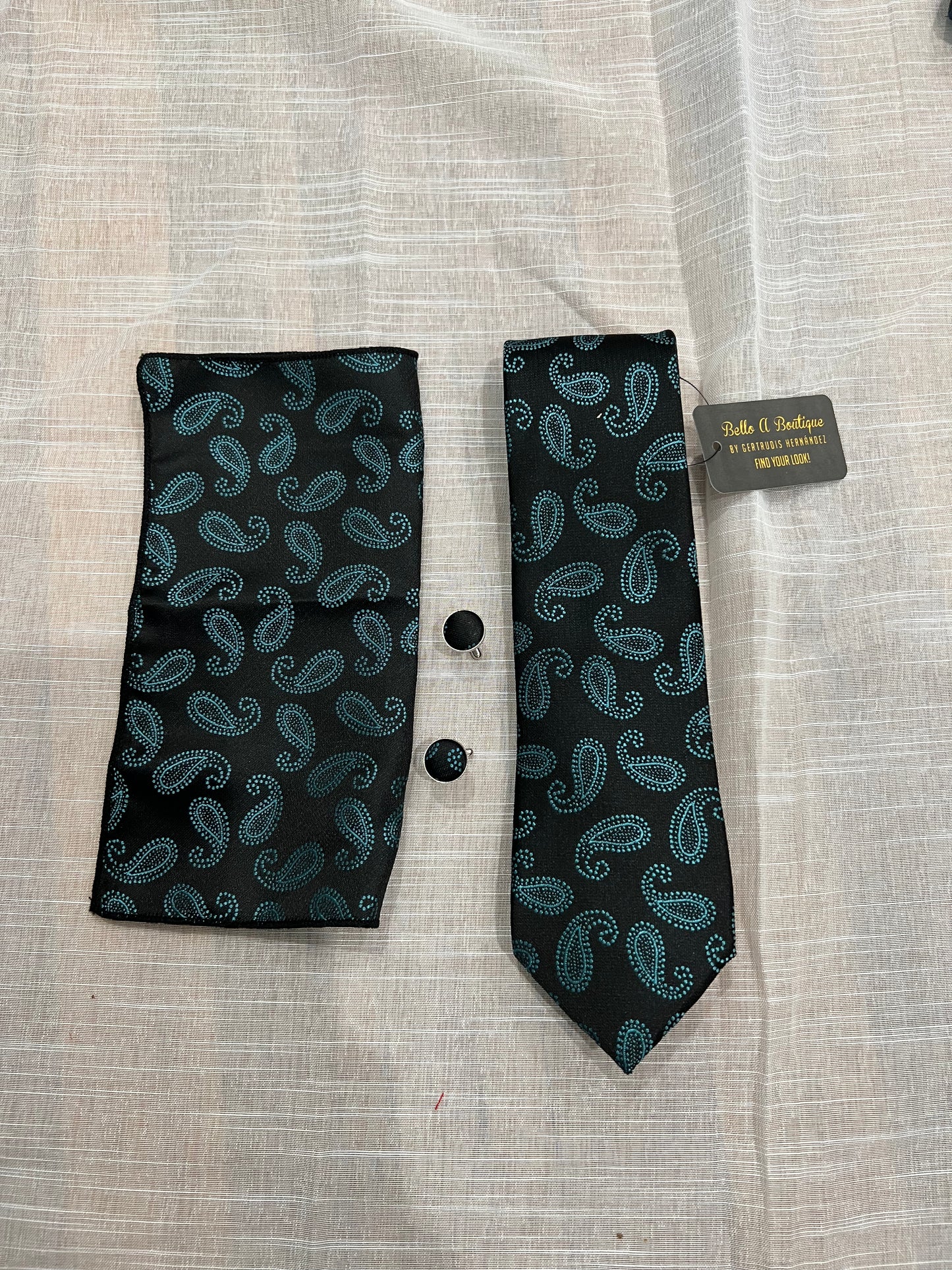 TIES SETS WITH MATCHING CUFFLINKS AND POCKET SQUARES, ELEGANT FOR ANY OCCASIONS. HANDS MADE. ACCESSOIES. BEAUTIFUL AND VIBRANT COLORS