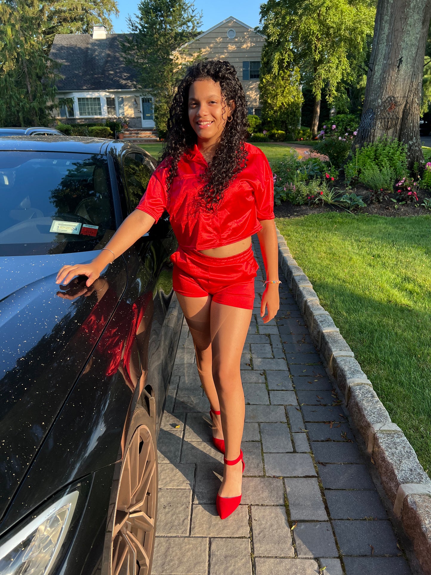 SHORT SETS, CASUAL, VACATIONS A PLUS. SHORT SLEEVE , ELEGANT TWO PIECE OUTFIT, POCKETS ON BOTH SIDES OF THE SHORT AND ONE POCKET ON THE TOP  A NEW LOOK, JUST FOR YOU! FIND YOURLOOK!