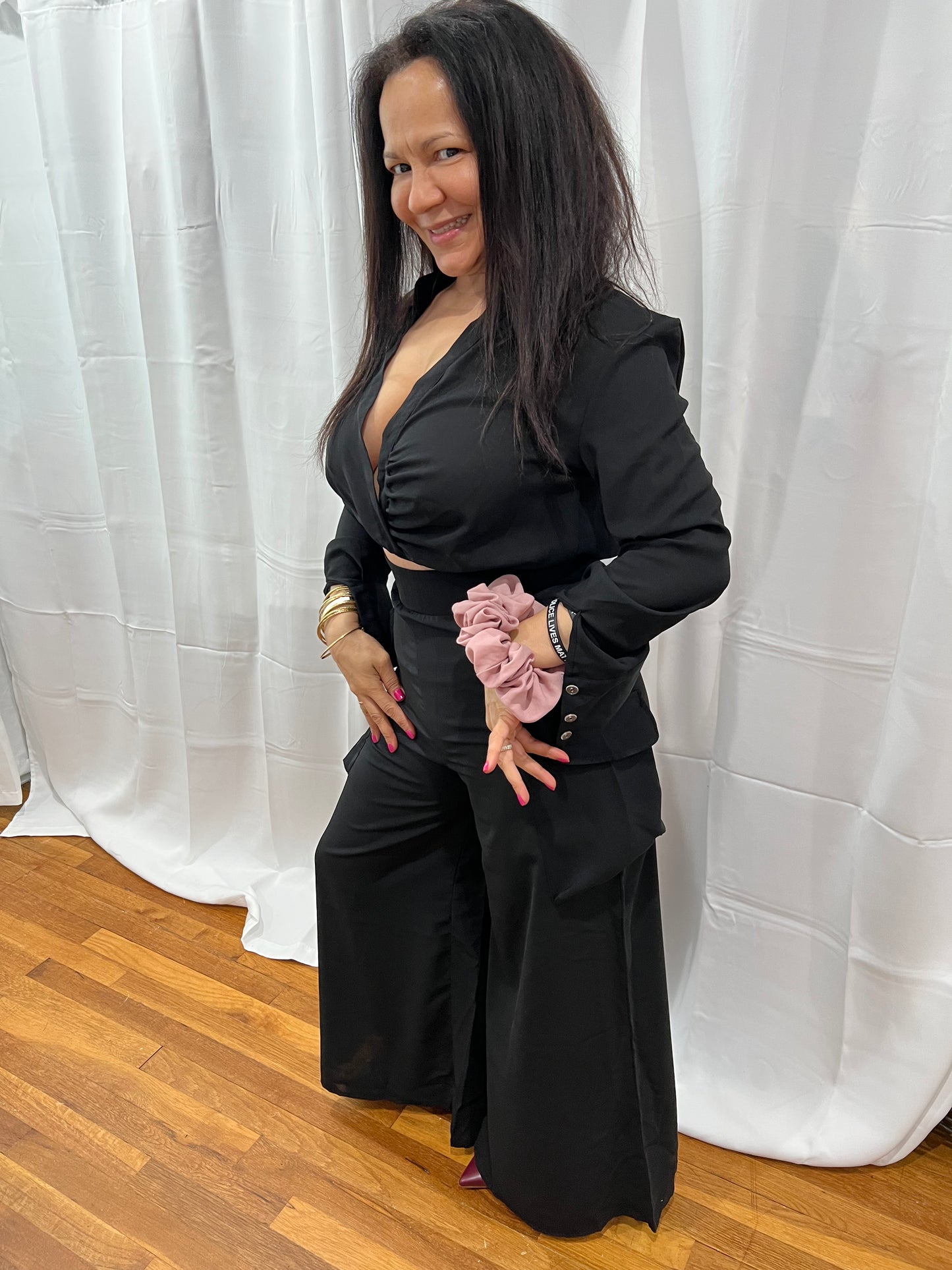 PANTS SETS ELEGANT PANTS SETS BEATIFUL AND LONG SLEEVE , SPRING, SUMMER, TRAVEL VERY LIGHT, FEEL CONFORTABLE AND ELEGANT