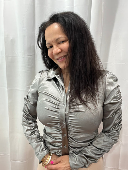 Elegant Long Sleeve Blouse for Effortless Chic Style