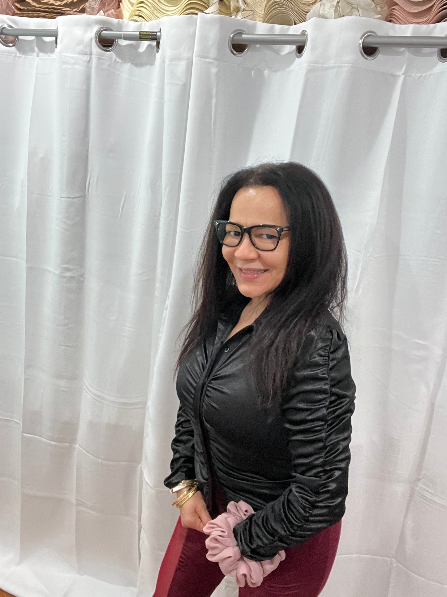 Elegant Long Sleeve Blouse for Effortless Chic Style