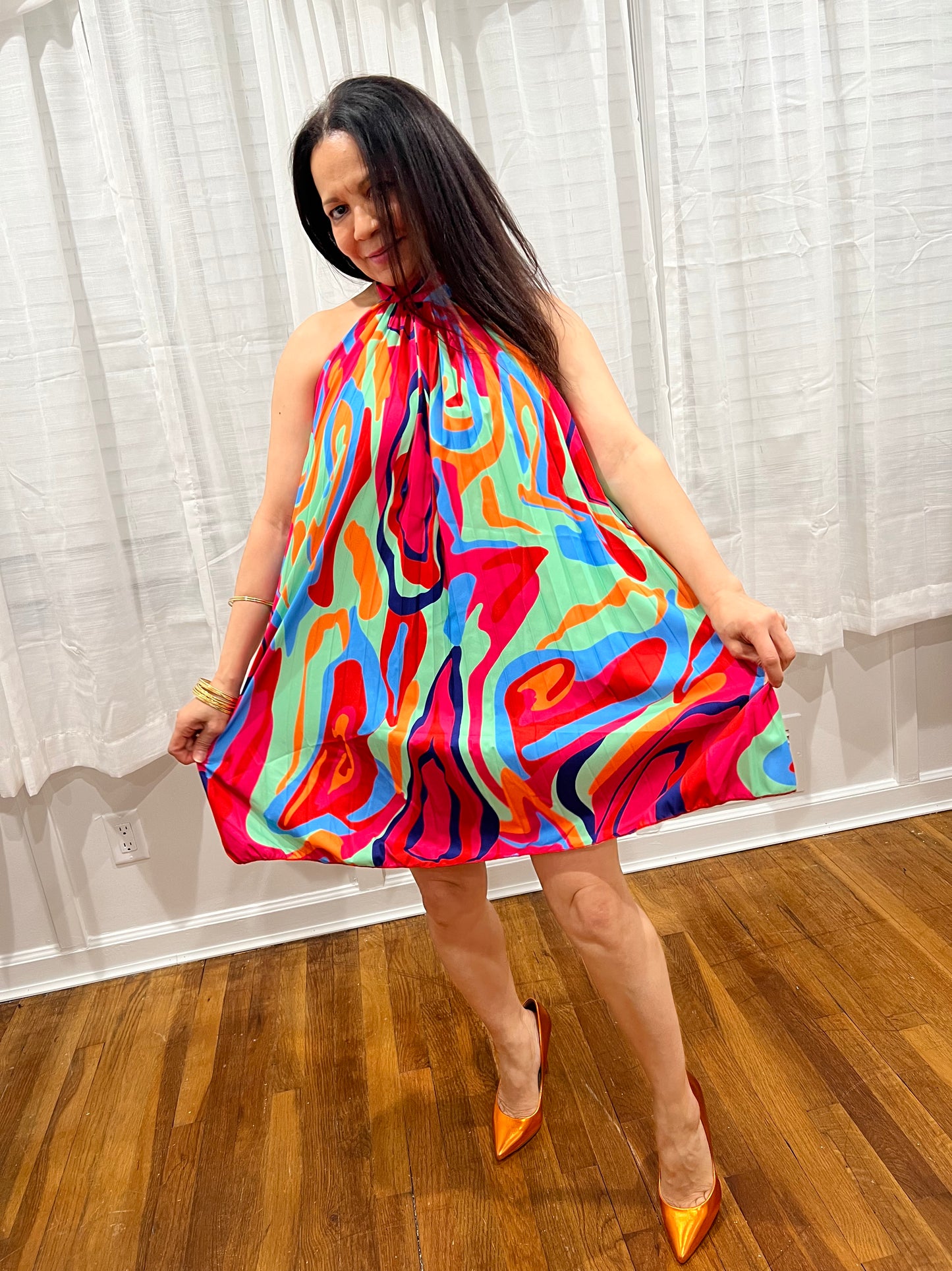 DRESS CASUALMAXI AND ELEGANT DRESS BEAUTIFUL PRINT