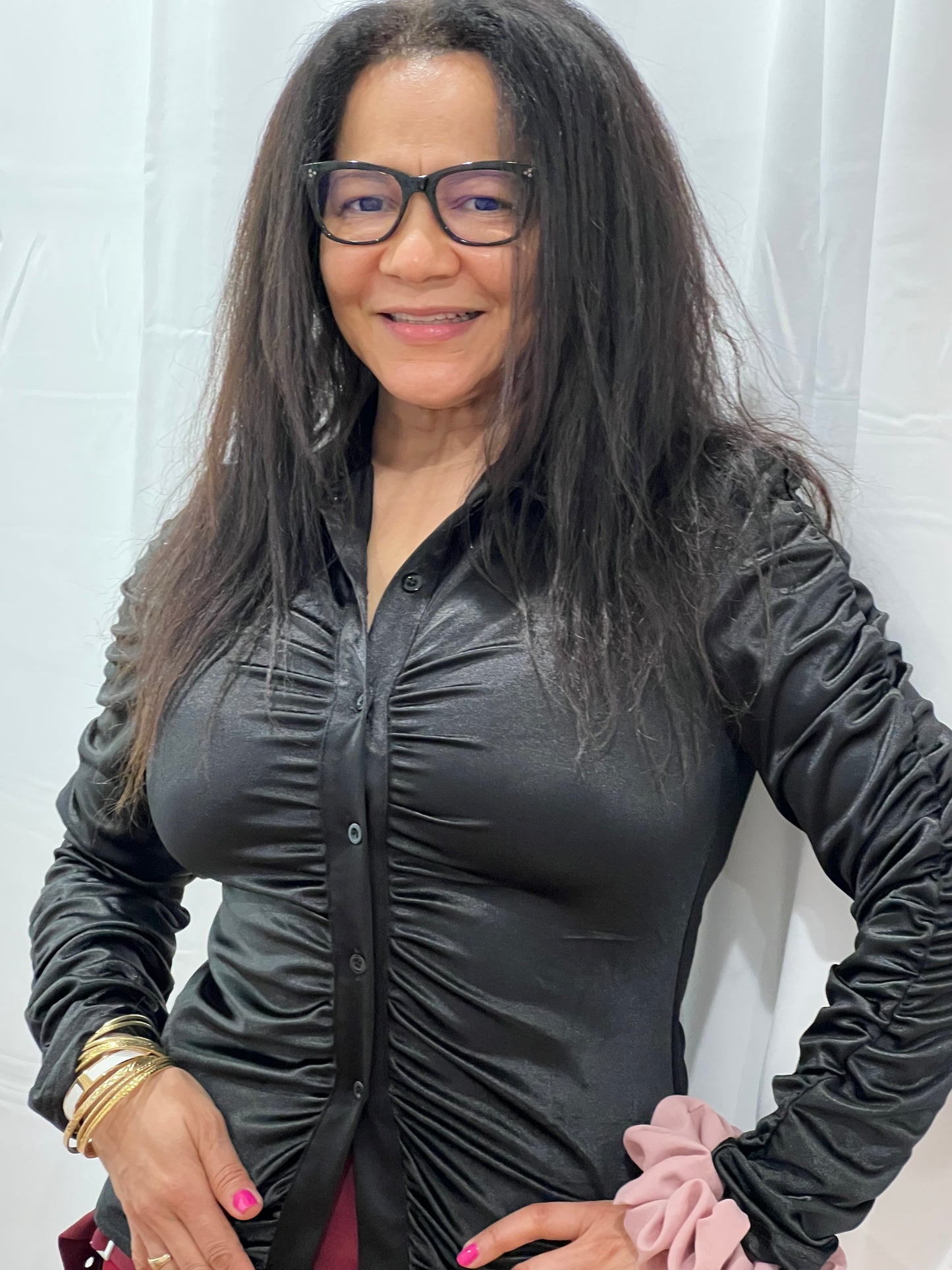 Elegant Long Sleeve Blouse for Effortless Chic Style