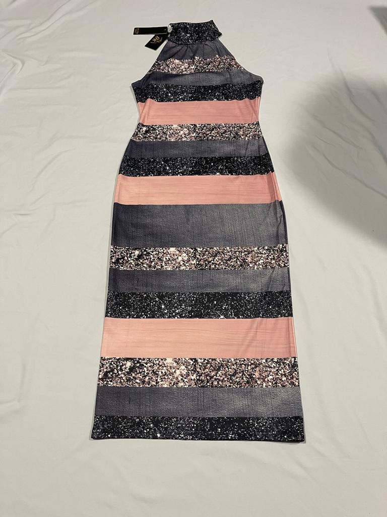 DRESS ELEGANT, SOPHISTICATED  AND CASUAL DRESS WITH BEAUTIFUL PRINT AND COLORFUL