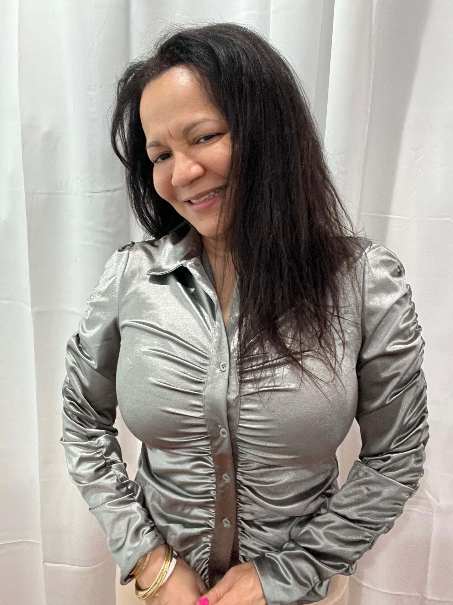 Elegant Long Sleeve Blouse for Effortless Chic Style