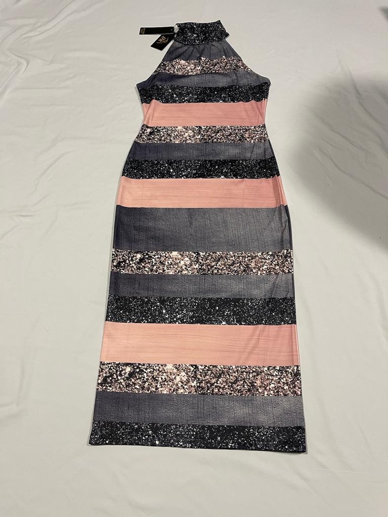 DRESS ELEGANT, SOPHISTICATED  AND CASUAL DRESS WITH BEAUTIFUL PRINT AND COLORFUL