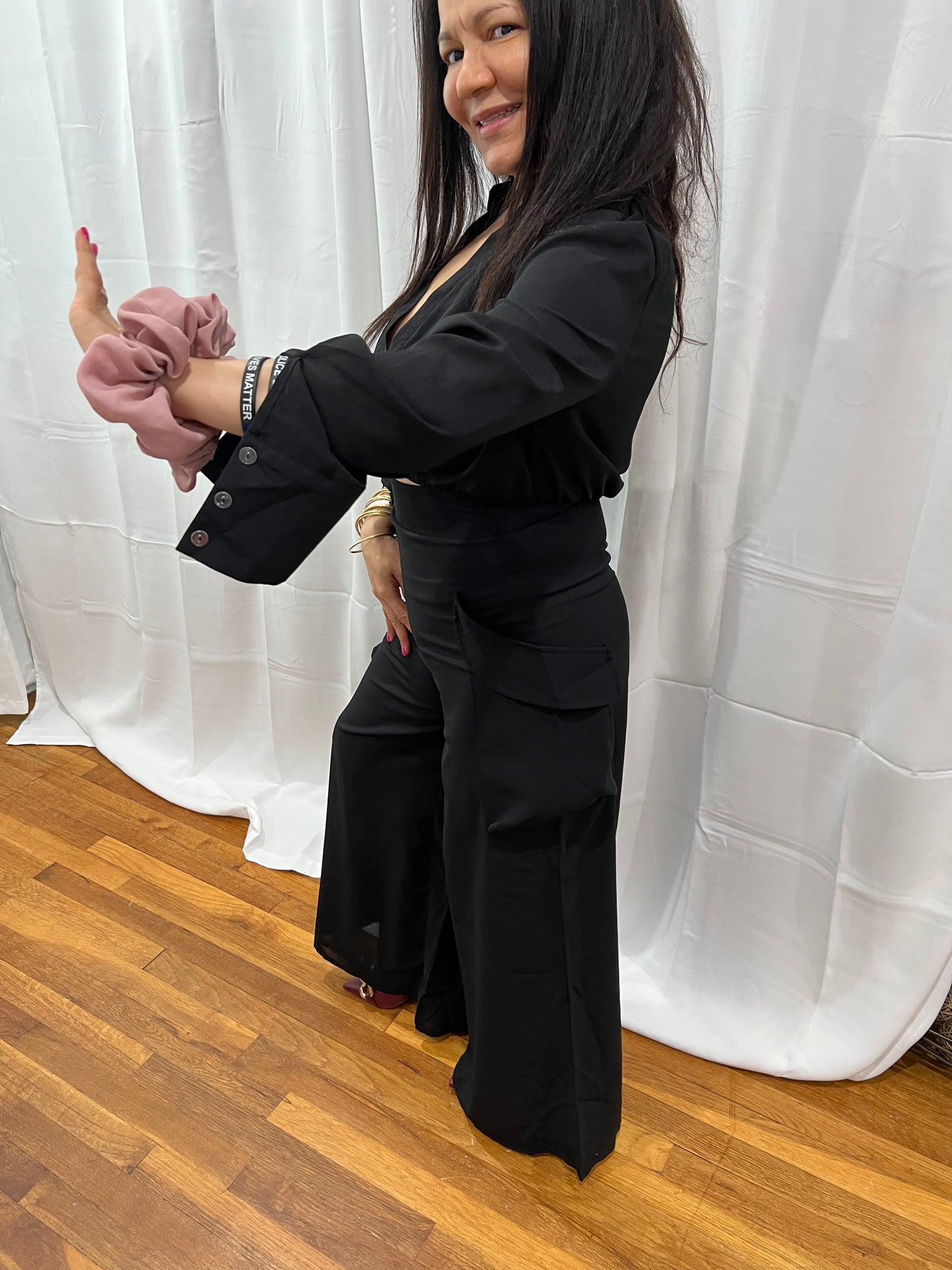 PANTS SETS ELEGANT PANTS SETS BEATIFUL AND LONG SLEEVE , SPRING, SUMMER, TRAVEL VERY LIGHT, FEEL CONFORTABLE AND ELEGANT