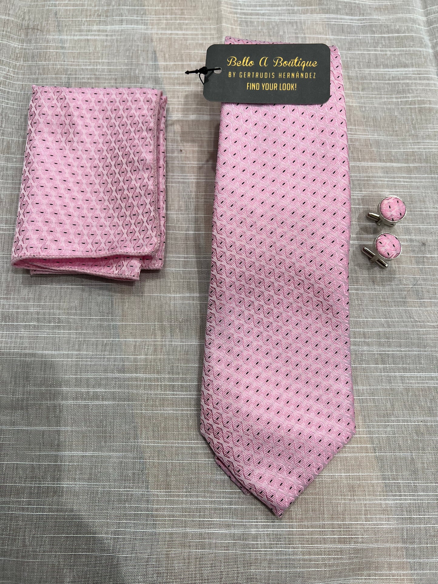 TIES SETS WITH MATCHING CUFFLINKS AND POCKET SQUARES, ELEGANT FOR ANY OCCASIONS. HANDS MADE. ACCESSOIES. BEAUTIFUL AND VIBRANT COLORS